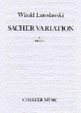 Sacher Variations for violoncello solo