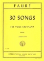 30 Songs for high voice and piano (fr/en)