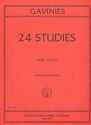 24 Studies for violin