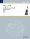 Konzert D-Dur KVAnh294a fr Violine und Orchester Partitur