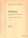 Akademische Festouvertre c-Moll op.80 fr Orchester Violine 2