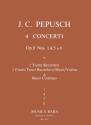 Concerto in f Major op.8,6 for 2 alto recorders and bc Partitur und 5 Stimmen