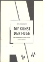 Die Kunst der Fuge fr Orchester Studienpartitur