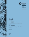 Konzert c-Moll BWV1060 fr 2 Cembali und Streicher Partitur