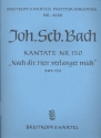 Nach dir Herr verlanget mich Kantate Nr.150 BWV150 Partitur