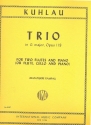 Trio g Major op.119 for 2 flutes and piano Rampal, Jean Pierre, ed