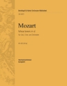 Missa brevis d-Moll KV65 fr Chor und Orchester Harmonie