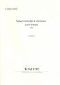 Venezianische Canzonen fr 4 beliebige Instrumente (Fidel-, Gamben-, Blockflten-, Lauten-, G Einzelstimme - Stimme 4, Bass