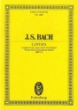 Liebster Gott wann werd ich sterben - Kantate Nr.8 BWV8 fr Soli, Chor und Orchester Studienpartitur