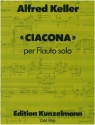 Ciacona fr Flte solo