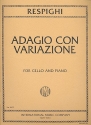 Adagio con variazioni for violoncello and piano