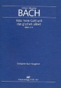 Was mein Gott will das gscheh allzeit Kantate Nr.111 BWV111 Studienpartitur (dt/en)