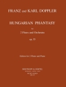 Hungarian Fantasy op.35 for 2 flutes and orchestra for 2 flutes and piano