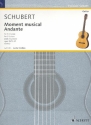 Moment musical und Andante aus der Klaviersonate a-Moll fr Gitarre