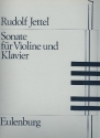 Sonate fr Violine und Klavier