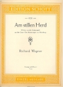 Am stillen Herd aus Die Meistersinger von Nrnberg fr hohe Singstimme und Klavier