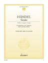 Sonate A-Dur HWV361 fr Violine und Klavier