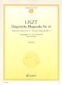 Ungarische Rhapsodie Nr.15 fr Klavier