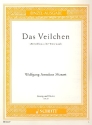 Das Veilchen KV 476 fr mittlere Singstimme und Klavier