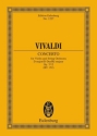 Concerto in D Major op.7 no.12 for violin and string orchestra Miniature score