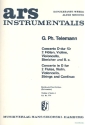Concerto D-Dur fr 2 Flten, Violine, Violoncello und Streicher Violine 1