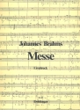 Messe fr gem Chor (SSATBB) und Continuo (Orgel), Partitur