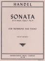 Sonata a minor op.1,4 for trombone and piano BROWN, ED