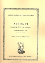 Appunti op.210 vol.2,3 - preludi e studi  per chitarra