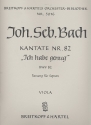 Ich habe genug - Kantate Nr.82a BWV82a fr Soli, Chor und Orchester Viola