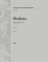 Serenade A-Dur Nr.2 op.16 fr Orchester Viola