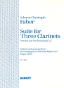 Suite for 3 clarinets score