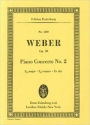 Konzert Es-Dur Nr.2 op.32 fr Klavier und Orchester Studienpartitur