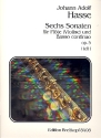 6 Sonaten op.5 Band 1 (Nr.1-3) fr Flte und Bc