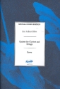 Quintet for clarinet and strings score