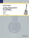 Leichte bungsstcke fr Anfnger op.168 fr 2 Gitarren Spielpartitur