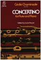 Concertino op.107 for flute and orchestra for flute and piano