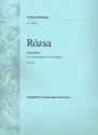 Konzert op.32 fr Violoncello und Orchester fr Violoncello und Klavier