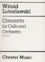 Concerto for cello and orchestra cello solo