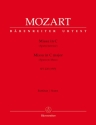 Missa C-Dur KV220 fr Soli, Chor und Orchester Partitur