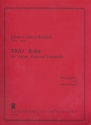 Trio B-Dur fr Violine, Viola und Violoncello Partitur und Stimmen