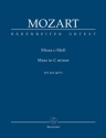 Messe c-Moll KV427 fr Soli, Chor und Orchester Studienpartitur