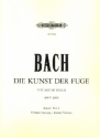 Die Kunst der Fuge BWV1080 Band 1 Frhere Fassung der autographen Partitur