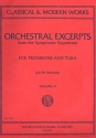 Orchestral Excerpts vol.2 for trombone and tuba