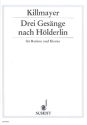 3 Gesnge nach Hlderlin fr Bariton und Klavier (dt)