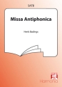 Missa Antiphonica for 2 mixed choirs a capp, score (la)