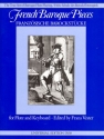 French baroque pieces for flute and keyboard   score+2parts fester, frans, ed