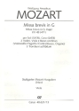 Missa brevis G-Dur KV49 fr Soli (SATB), Chor und Orchester Viola