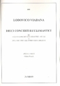 10 concerti ecclesiastici per coro misto e organo partitura (it)