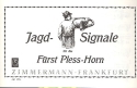 Jagd-Signale fr Frst-Ple-Horn