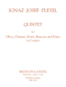 Quintett C-Dur fr Oboe, Klarinette, Horn, Fagott und Klavier